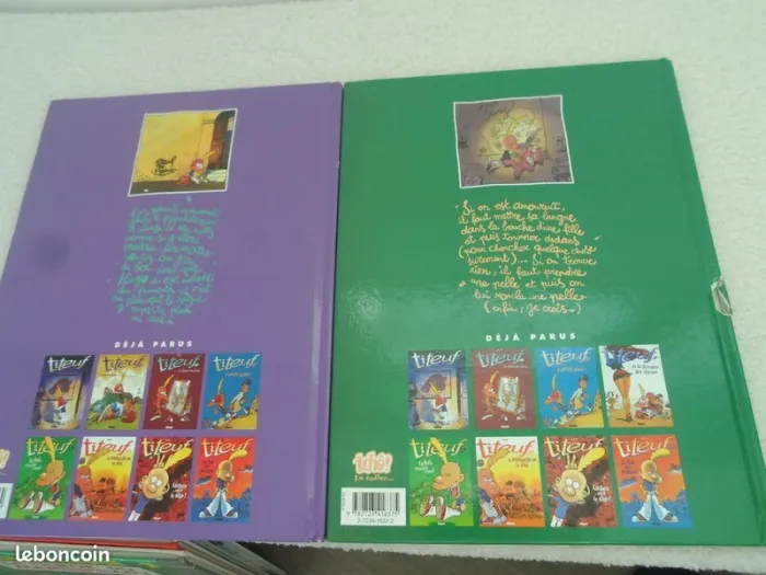 4 livres Titeuf 2 3 5 9 bien LIRE - photo numéro 4