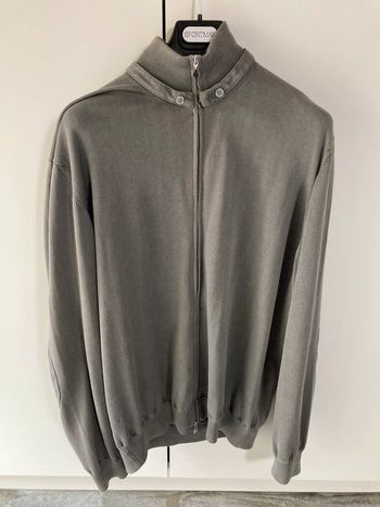 Magnifique gilet gris made in Italy || 100% coton || Della ciana
