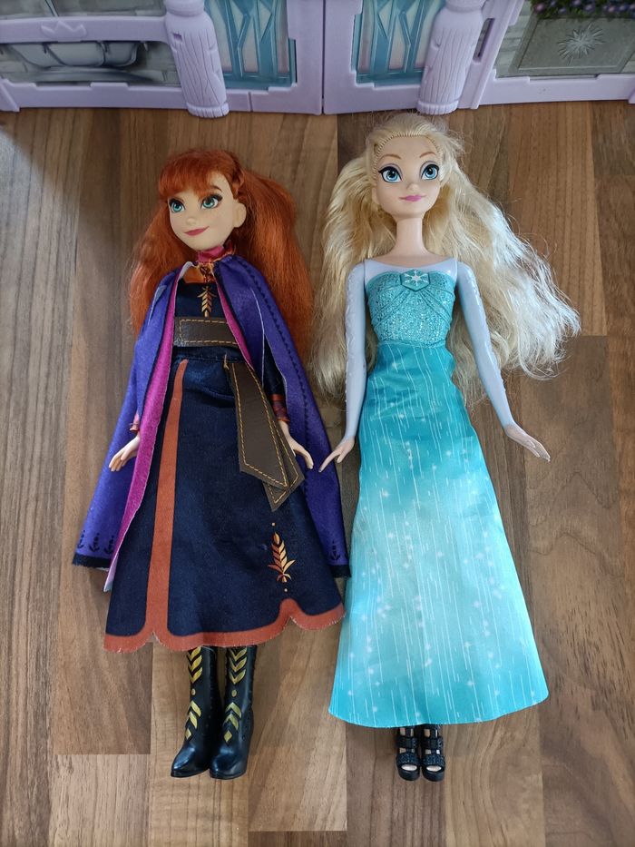 Château Arendelle Reine des Neiges + Elsa + Anna + Nok + accessoires - photo numéro 8