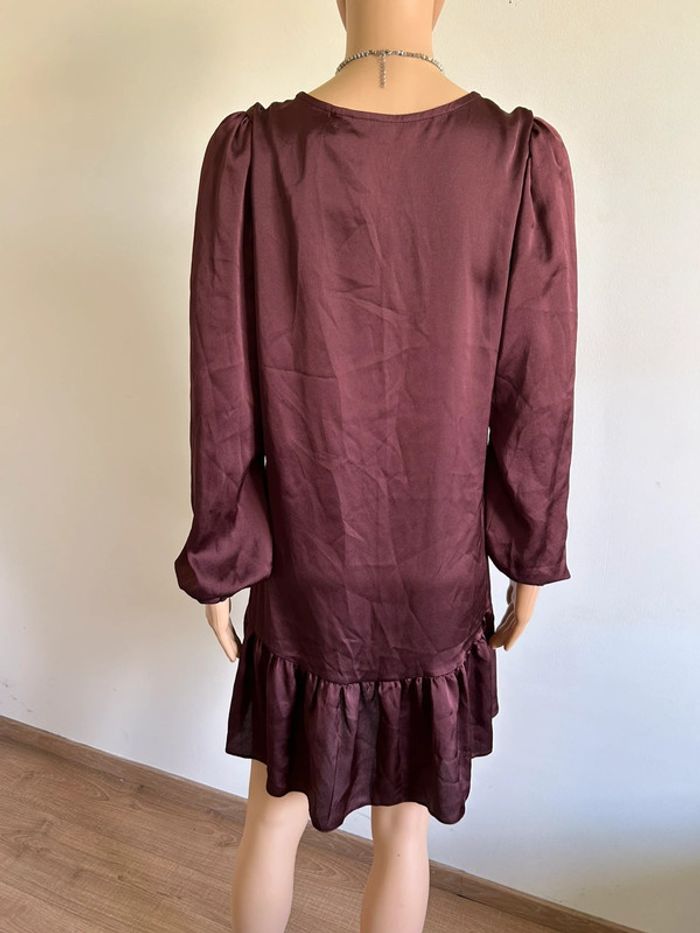 Robe figue neuve à manches longues Naf Naf taille 38 (valeur 60€) - photo numéro 7