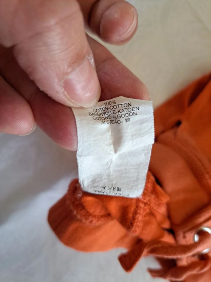 Ensemble bodie sans manche débardeurs et short 12mois petit bateau - photo numéro 10