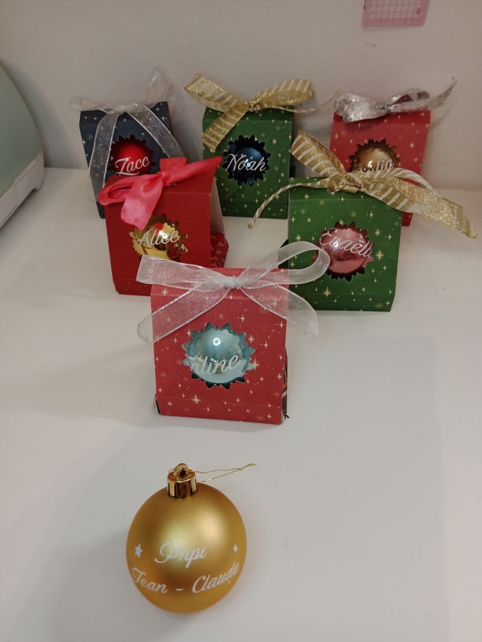 Boule de Noël personnalisé