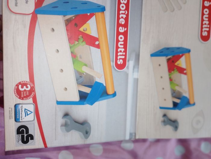 Boîte à outils en bois 22 pièces 
Playtive - photo numéro 7