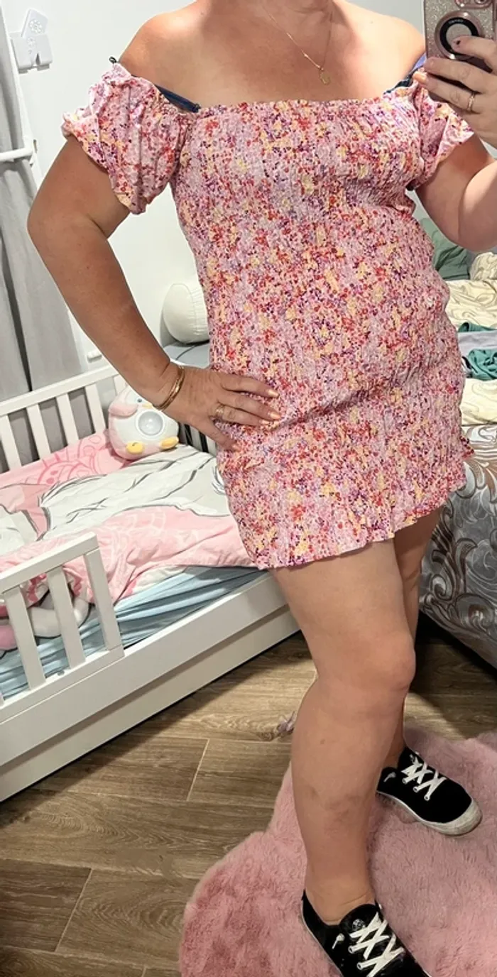 Robe d’été élastique neuve, taille XL H&M. - photo numéro 2