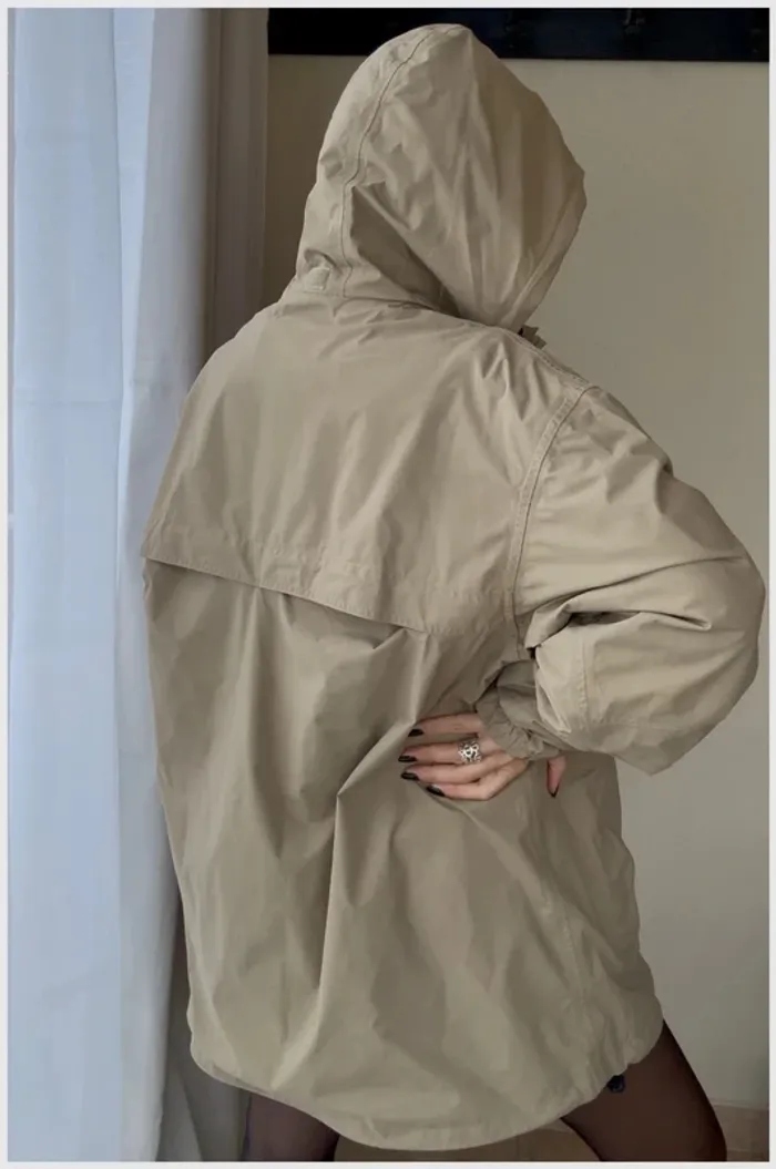 Manteau Coupe vent Aigle beige XXL bon état - photo numéro 5