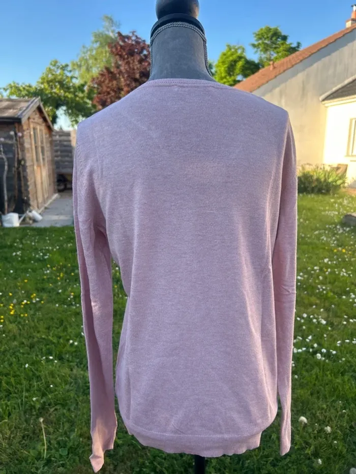 Pull léger rose pale - photo numéro 4