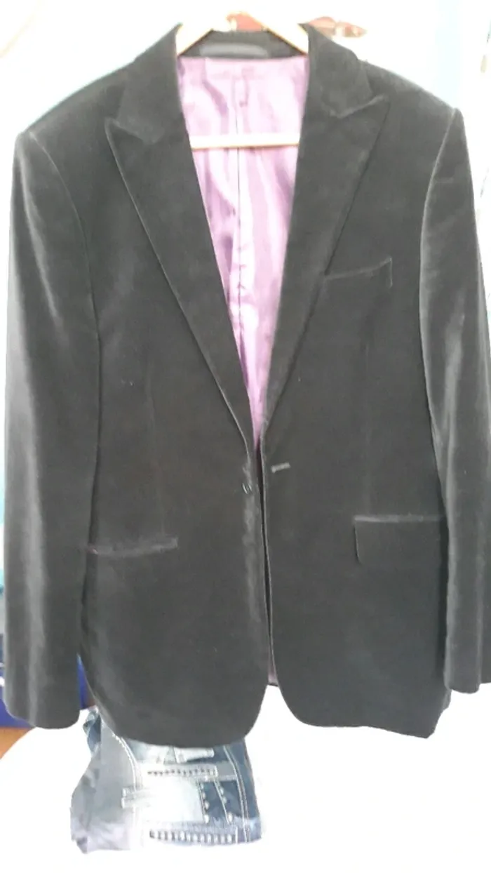 Veste homme en velour taille L