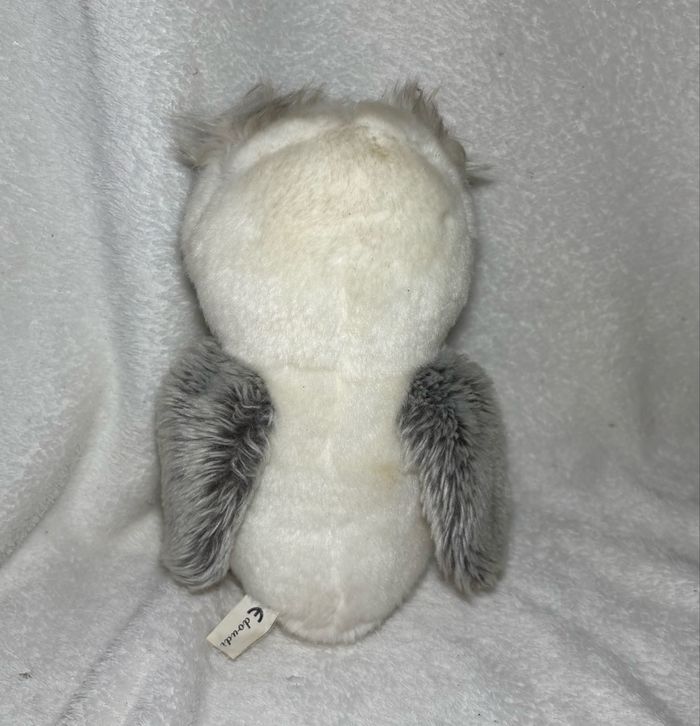 🦉 Adorable Peluche Hibou Blanc - photo numéro 4