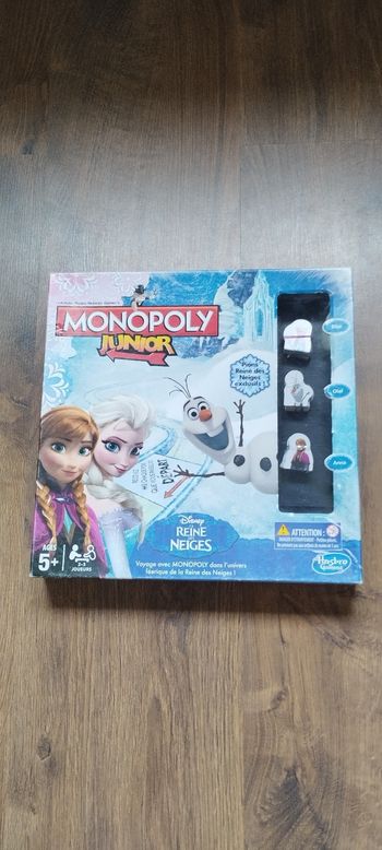 Monopoly junior Reine des neiges