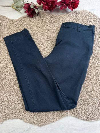 Chino bleu marine taille XS femme