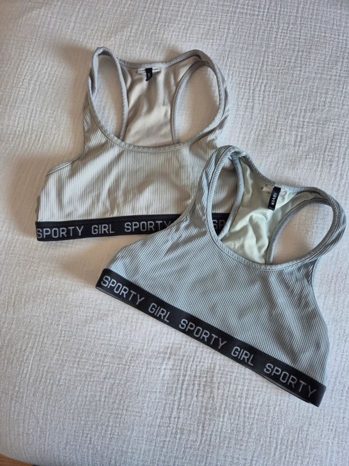 Lot de brassières de sport Kiabi XXS - photo numéro 2