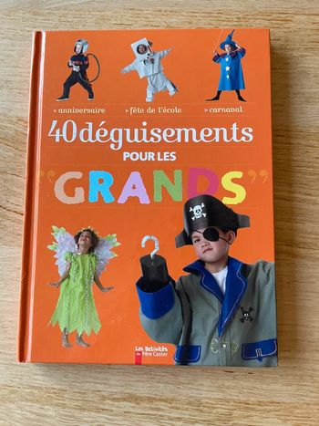 Livre 40 déguisements pour les « grands » 4 ans