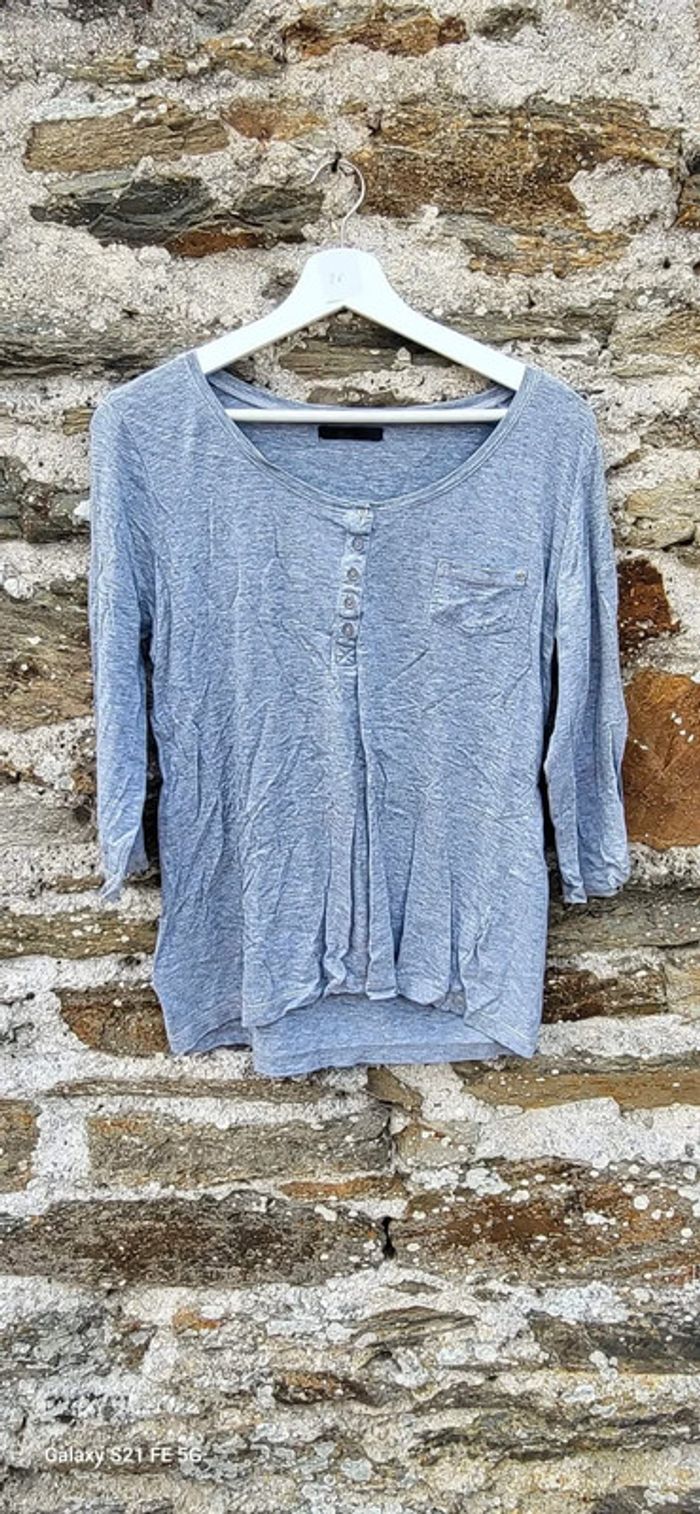 Pull manche retroussable