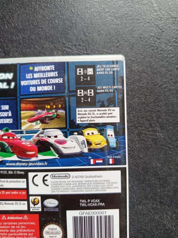 Nintendo - DS - Disney - Pixar - Cars 2 - photo numéro 3