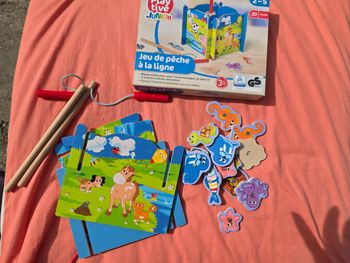 Jeu de pêche a la ligne 