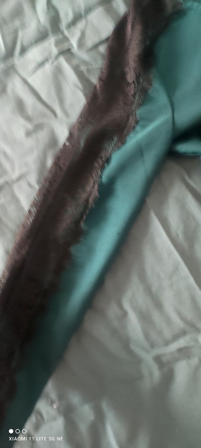 Robe mis longue couleur sapin - photo numéro 2