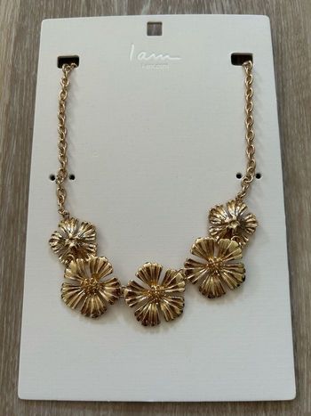 Collier doré I am