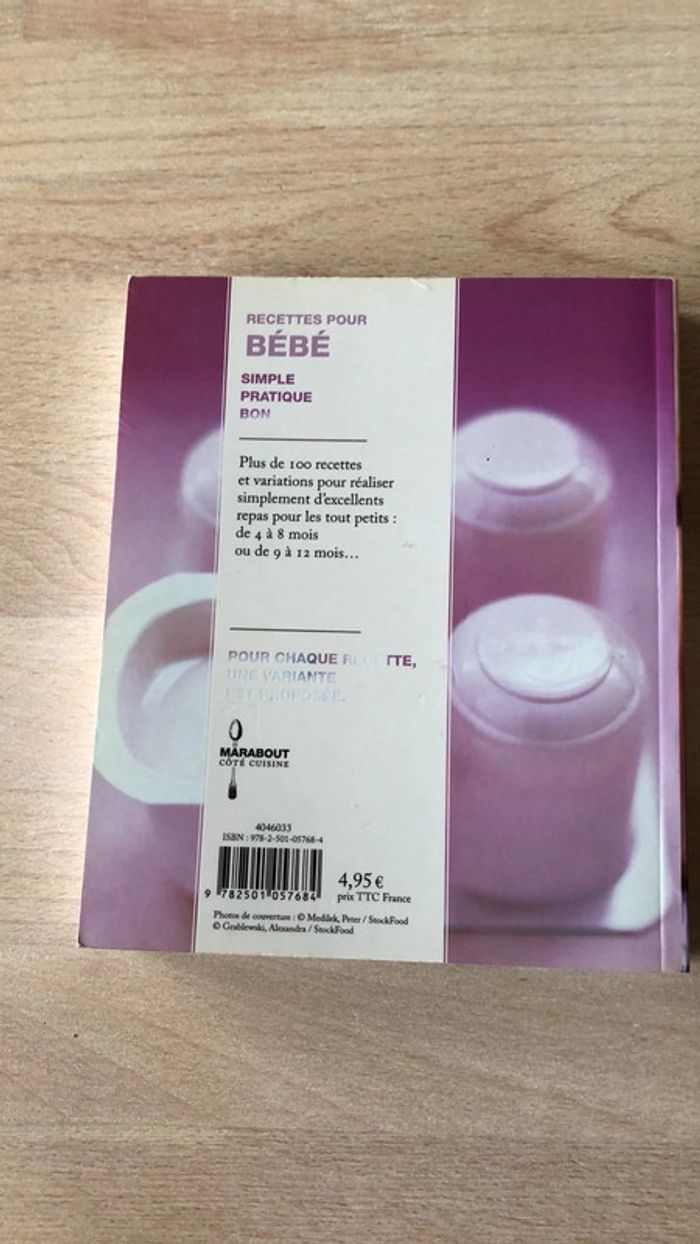 Recettes pour bébé - photo numéro 2