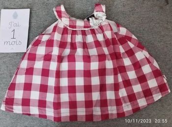 Robe 1 mois
