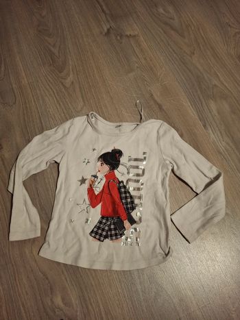 Haut 6 ans manche longue fille