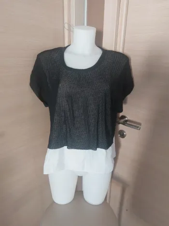 Tee-shirt filet noir