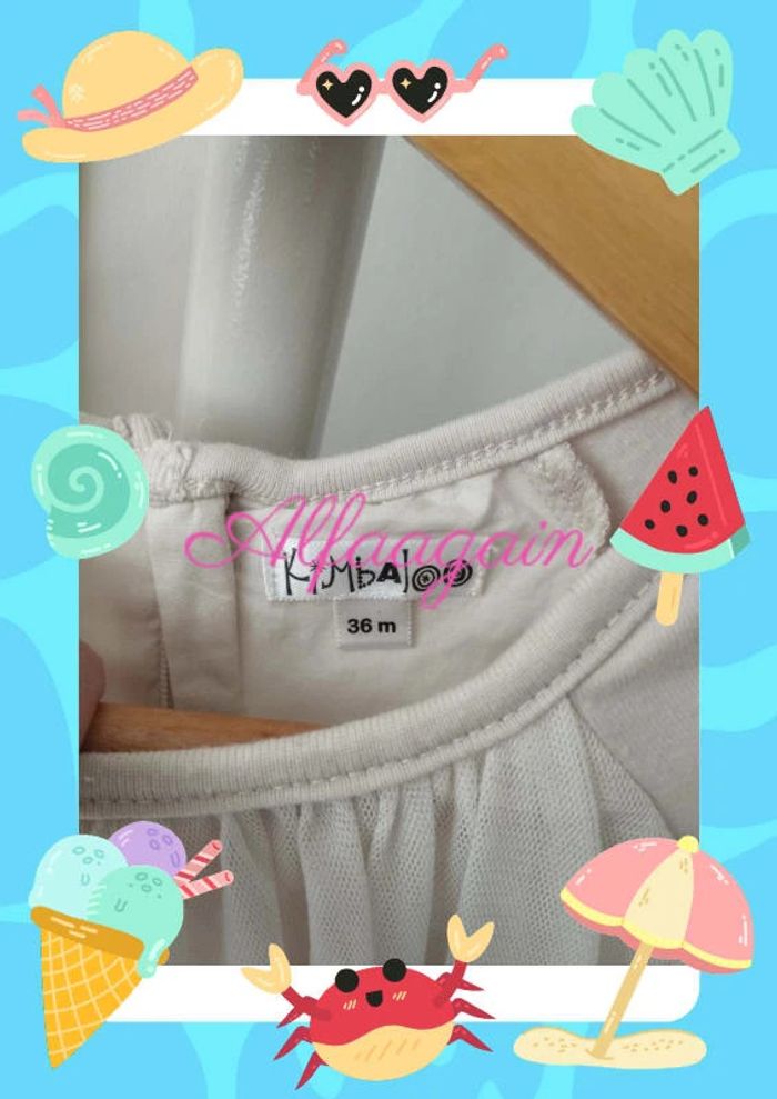 Robe beige kimbaloo neuve 36mois - photo numéro 5