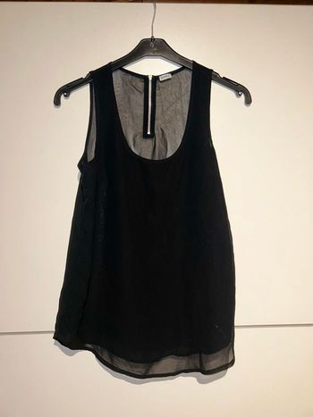 Top noir en voile Pimkie – taille M – neuf sans étiquette