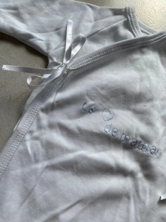 Lot de 2 body manches longues 6 mois - photo numéro 5