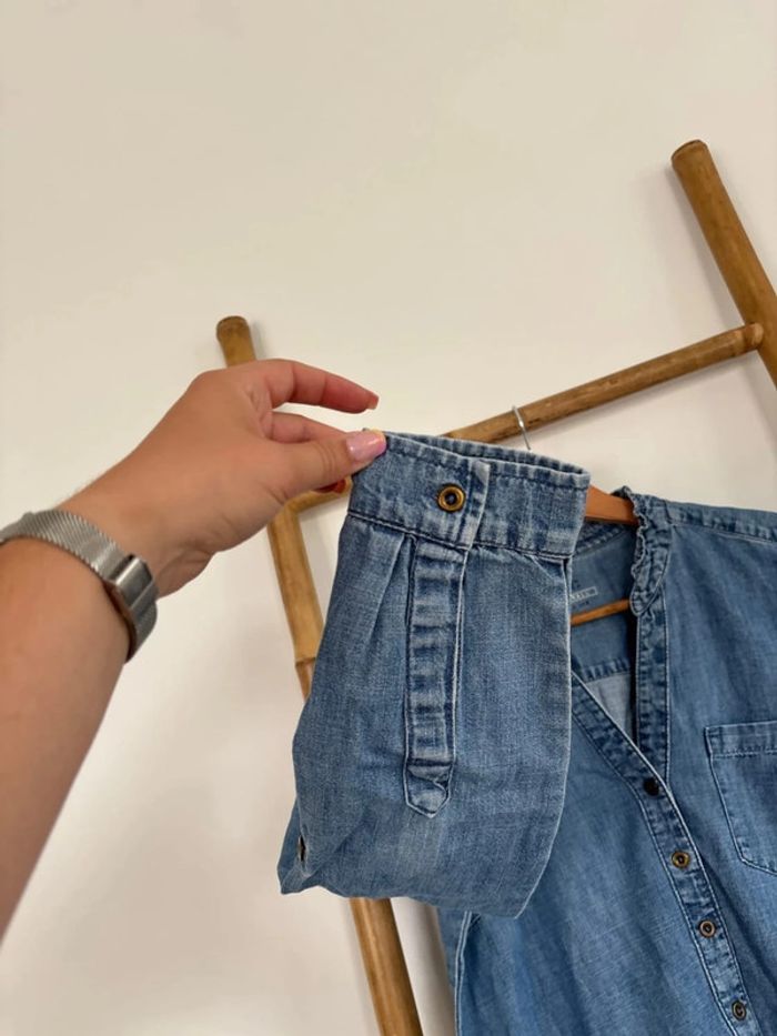 Robe en jean col V - EDC taille S - photo numéro 7