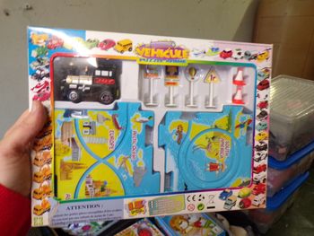 Véhicule puzzle animé