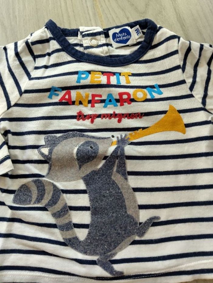 T-shirt ML 3 mois