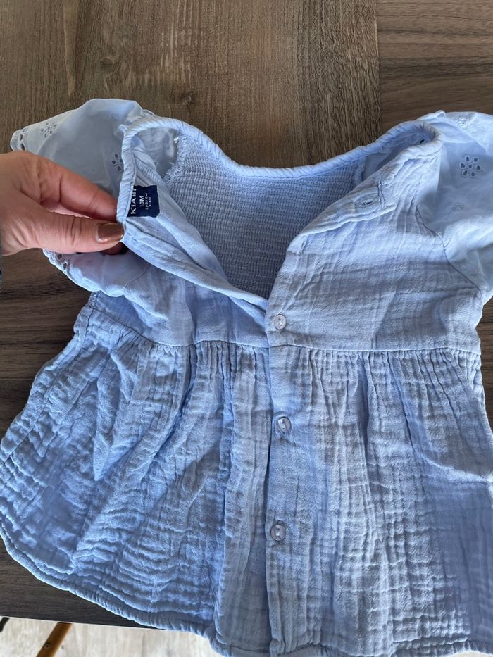 Ensemble gaze de coton Kiabi 18 mois - photo numéro 4