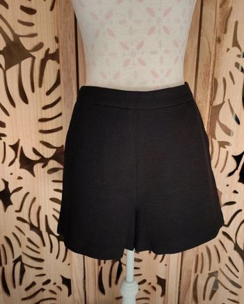 Short noir nid d'abeille - Taille 44 Promod