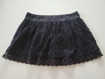 🖤 Jupe noire dentelle Avant Première – 12 ans 🖤