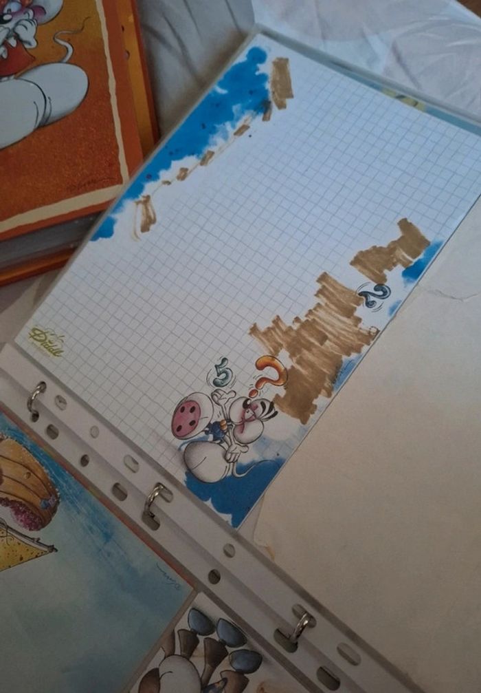 Classeur feuilles diddl - photo numéro 6