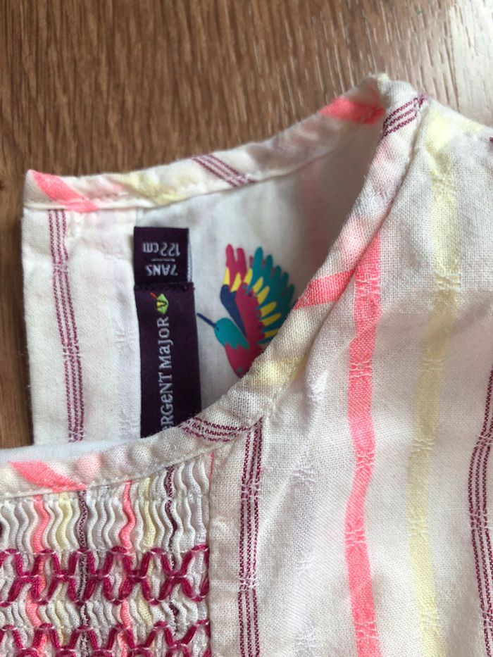 Blouse été sans manches Sergent Major 7 ans - photo numéro 4