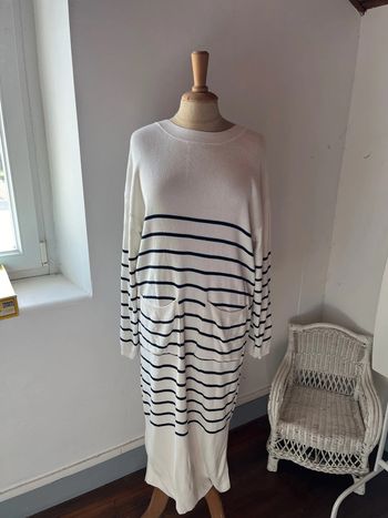 Robe pull marinière Promod - taille L