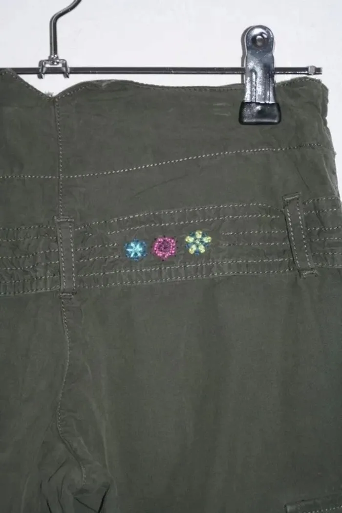 Pantalon kaki marque Catimini taille 10 ans - photo numéro 5