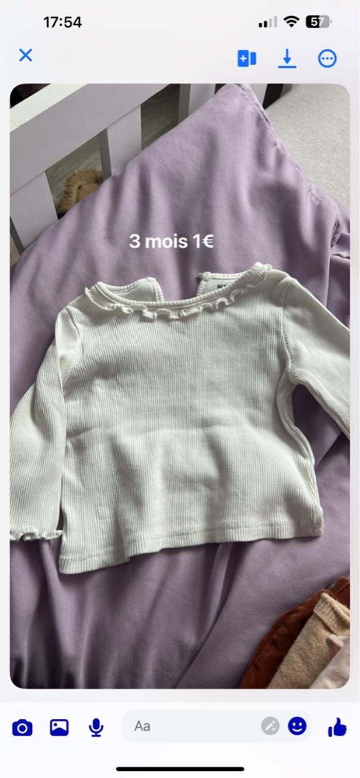 Lots de 5 hauts - photo numéro 1