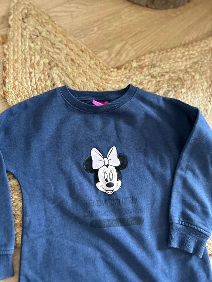 Robe pull Minnie Disney 3/4ans - photo numéro 2