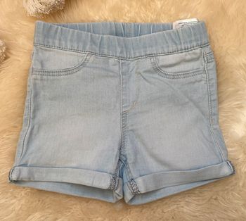 Short en jeans