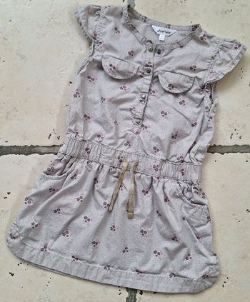 Robe d'été fleurie Kidkanai - 3 ans