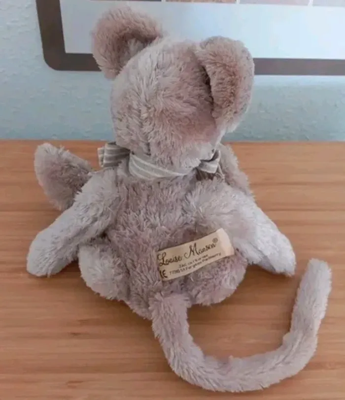 Peluche souris Louise Mansen 21cm - photo numéro 5