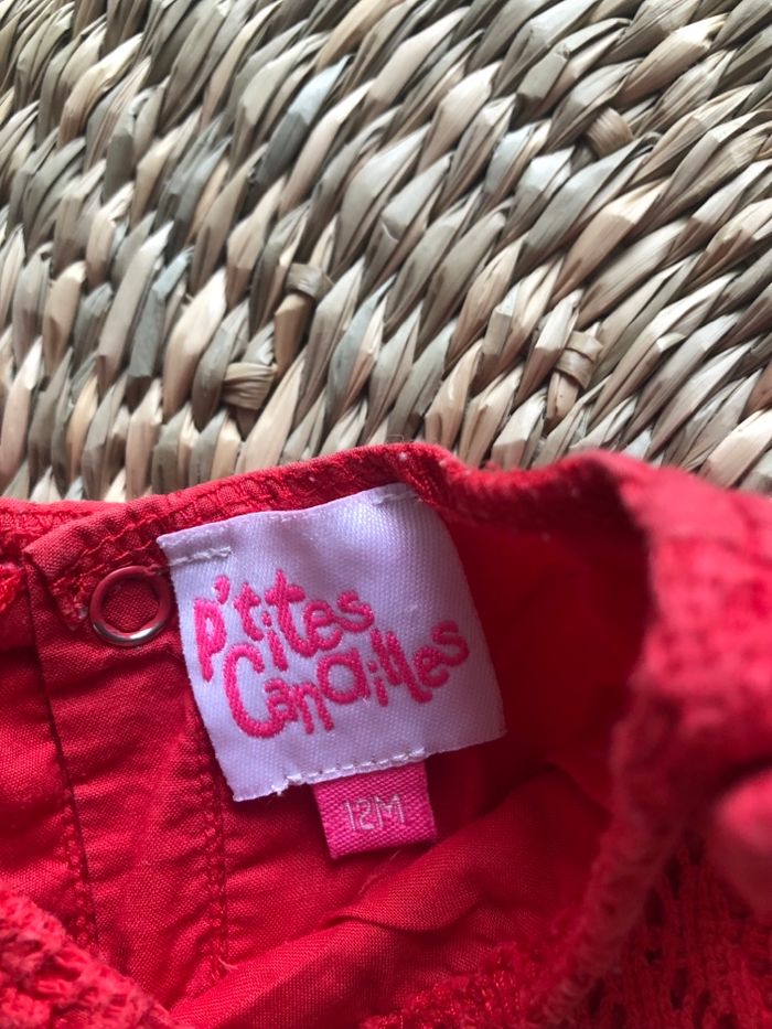 Robe rouge Ptites canailles - photo numéro 5