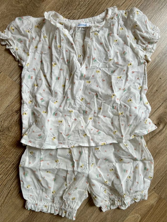 Pyjama d’été deux pièces