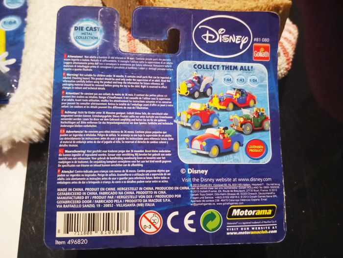 Disney motorama classic collection voiture métal moulé sous pression Neuve 20 - photo numéro 3