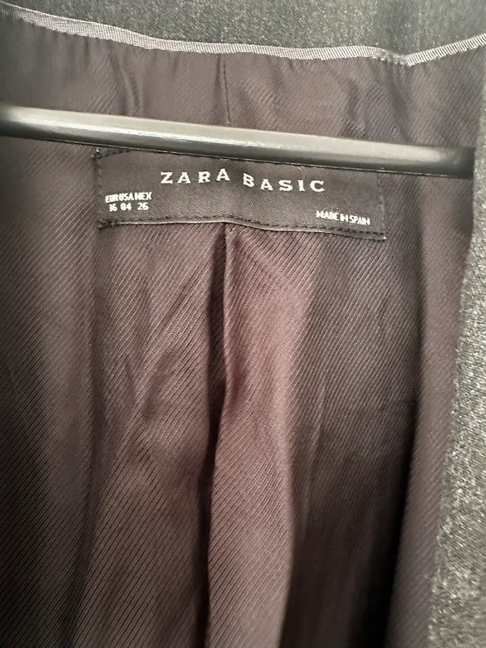 Blazer gris chiné - photo numéro 3