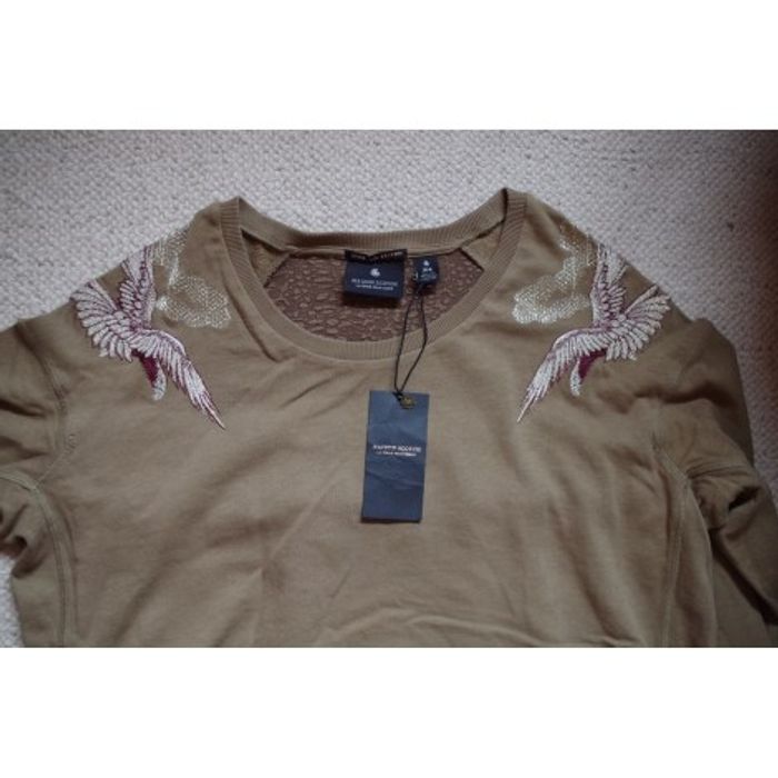 Maison Scotch  - Robe maille Bi-matière T3/4 - photo numéro 2