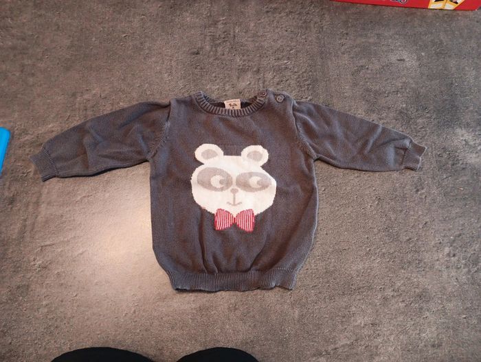 Pull panda 3 mois