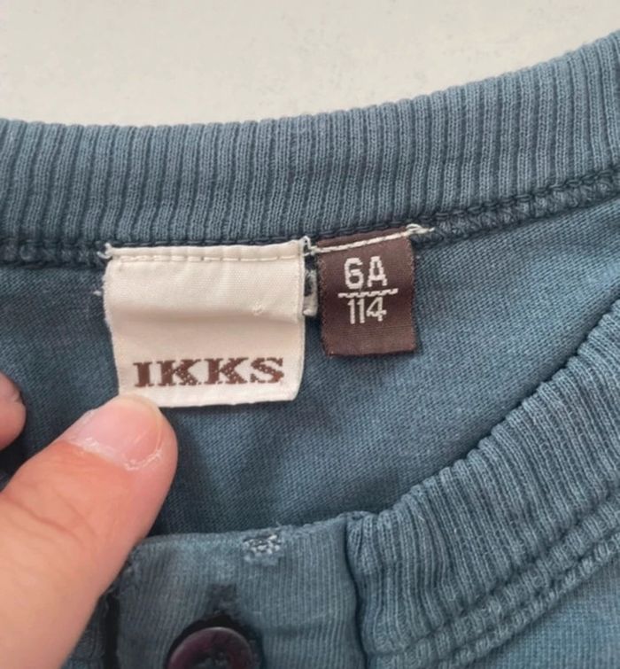 T-shirt manches longues ikks - photo numéro 4